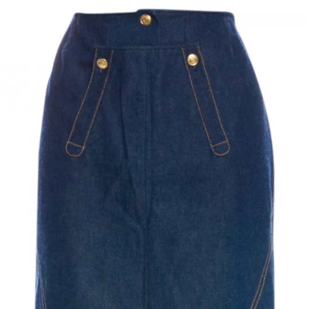 Dior Denim Skirt